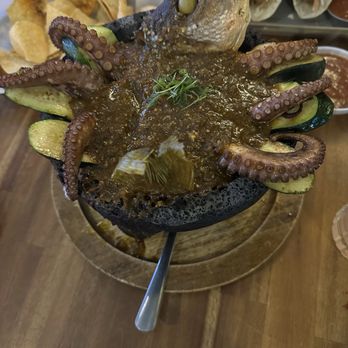 CRUDA Mariscos & Oyster Bar - Red snapper with octopus - Mexican Near Me - Tucson, Arizona CRUDA Mariscos & Oyster Bar - Red snapper with octopus - Mexican Near Me - Tucson, Arizona