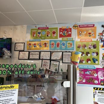 Candy World Drinks N Treats - Menu - Ice Cream & Frozen Yogurt Near Me - Snellville, Georgia