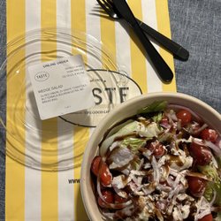 Taste - Wedge salad w/Xtra onions & tomatoes