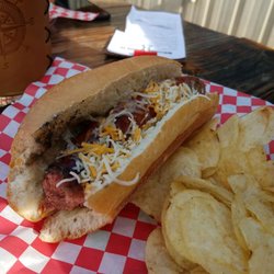 A Worthy Dog - Jalapeno beef dog with cheese