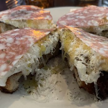 Marvin - SALAMI BURRATA HONEY TOAST - French Near Me - Los Angeles, California