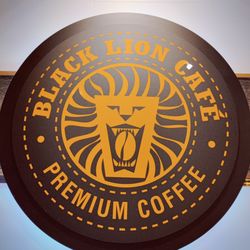 Black Lion Cafe - Logo