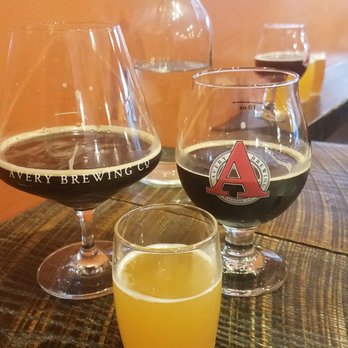 Avery Brewing - 3-5oz tasters - Breweries Near Me - Boulder, Colorado