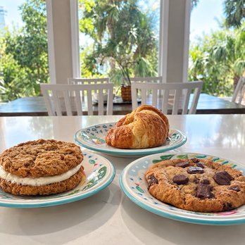 Sweet Al's Cafe - Chocolate Chip Goodness, Stuffed Oatmeal Cookie and a yummy Croissant. - Coffee & Tea Near Me - Hilton Head Island, South Carolina Sweet Al's Cafe - Chocolate Chip Goodness, Stuffed Oatmeal Cookie and a yummy Croissant. - Coffee & Tea Near Me - Hilton Head Island, South Carolina