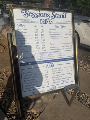 Menu photo 1 Sessions Stand Marietta, GA