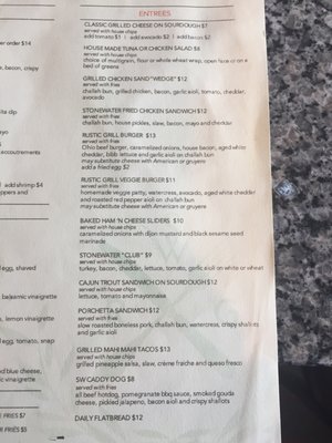 Menu photo 6 Rustic Grill Highland Heights, OH