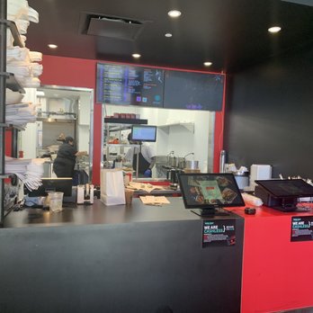 Roll Play - Counter area with two order screens - Vietnamese Near Me - Falls Church, Virginia