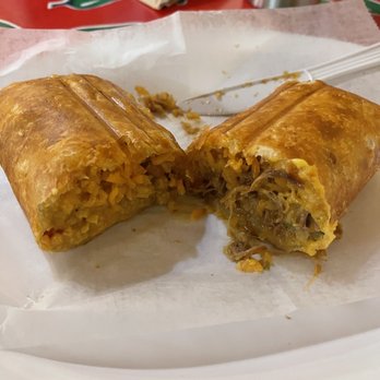 Oscar's Burritos - Beef brisket chimichanga - Mexican Near Me - Boxborough, Massachusetts