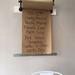 Ice cream flavors