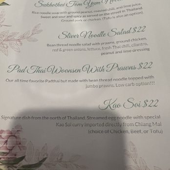 Kataliya Thai House - Specials menu March 2026 - Thai Near Me - Kenmore, Washington
