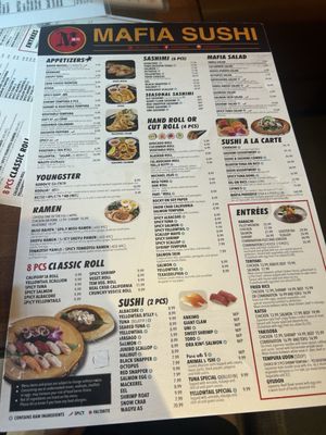 Menu photo 1 Mafia Sushi Katy, TX