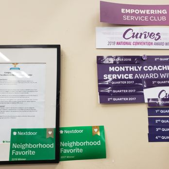 Curves - Awards and Recognition - Gyms Near Me - Gilbert, Arizona