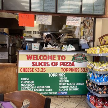 Boston Kitchen Pizza - New sign below but the paper sign is the same :) - Pizza Near Me - Boston, Massachusetts