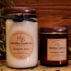 Matchbox Candle