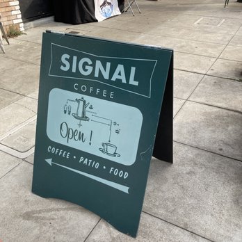 SIGNAL Coffee Roasters - Signal coffee has some handy outdoor seating - for those of us who want dog friendly - Coffee & Tea Near Me - Alameda, California SIGNAL Coffee Roasters - Signal coffee has some handy outdoor seating - for those of us who want dog friendly - Coffee & Tea Near Me - Alameda, California
