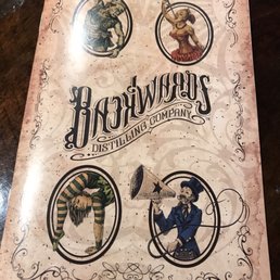 Backwards menu front!