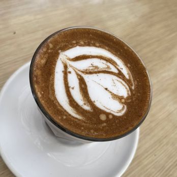 Joey's - White choc moch with oat milk - Seafood Near Me - Kangaroo Point, QLD