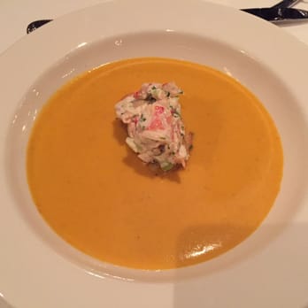 Rare Steakhouse - Rare's lobster bisque - with a dollop of lobster. - Steakhouses Near Me - Madison, Wisconsin