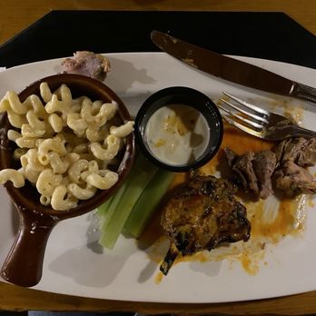 Old Antlers Inn - My dinner. Hog wings and Mac and cheese - New American Near Me - Wellsboro, Pennsylvania Old Antlers Inn - My dinner. Hog wings and Mac and cheese - New American Near Me - Wellsboro, Pennsylvania