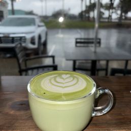 Hot matcha Hot matcha