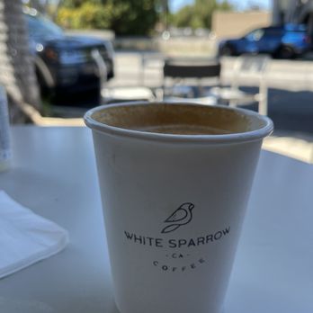White Sparrow Coffee - So delicious! It's always filled to the top, I just forgot to take a photo before diving in haha. This is Love on the Weekend. - Coffee Roasteries Near Me - Tustin, California White Sparrow Coffee - So delicious! It's always filled to the top, I just forgot to take a photo before diving in haha. This is Love on the Weekend. - Coffee Roasteries Near Me - Tustin, California