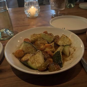 The Optimist - Squash and fresh vegetables - Seafood Near Me - Atlanta, Georgia