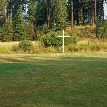 Camp Sanders - The cross at the sports field... - Summer Camps Near Me - Tensed, Idaho