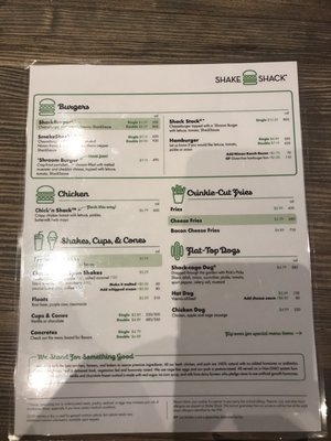 Menu photo 5 Shake Shack Boca Raton Boca Raton, FL Menu photo 5 Shake Shack Boca Raton Boca Raton, FL