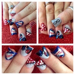 Elizabeth's Casa Bella Salon & Spa - Another amazing job by Liz.. All ready for the USA national cheer comp at Disneyland!!