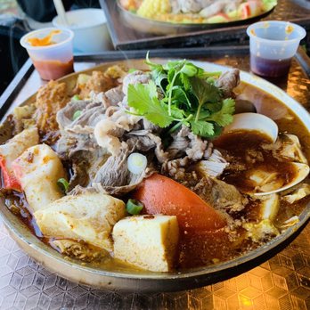 Tasty Pot - Beef Hot Soup. Order this! You will not regret. - Taiwanese Near Me - Newark, California Tasty Pot - Beef Hot Soup. Order this! You will not regret. - Taiwanese Near Me - Newark, California