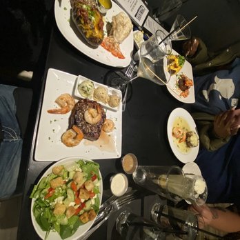 Carnivore - Steak Shrimp Side salad Lobster Butters - Steakhouses Near Me - St. Louis, Missouri Carnivore - Steak Shrimp Side salad Lobster Butters - Steakhouses Near Me - St. Louis, Missouri