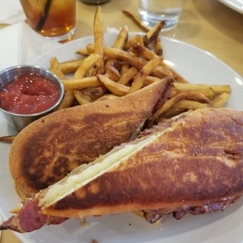 Curious Kitchen and Bar - Cuban Sandwich. It's pressed with the correct toppings no need to change or add anything to. - Cocktail Bars Near Me - Senoia, Georgia