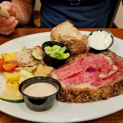Seasons - Prime Rib w/ Veggies & Baked Potato