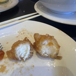 Orange "chicken". Orange "chicken".