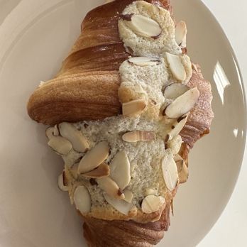 Lacoste Bakery - Almond croissant  2/2026 - Bakeries Near Me - San Antonio, Texas