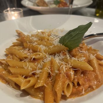 Serafina Times Square - Spicy penne ala vodka - Italian Near Me - New York, New York
