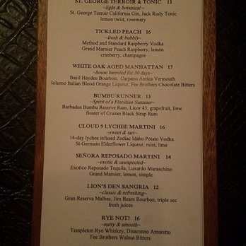 Bösendorfer Lounge - Lounges Near Me - Orlando, Florida