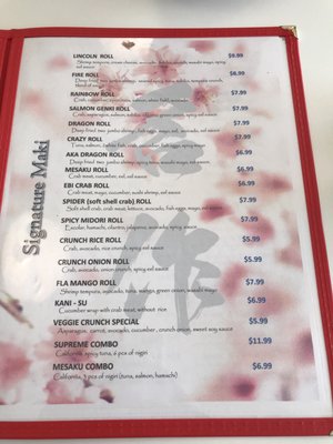 Menu photo 5 Mesaku Sushi Lincolnwood, IL Menu photo 5 Mesaku Sushi Lincolnwood, IL