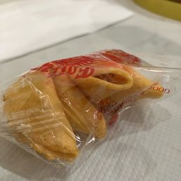 I got a double fortune cookie! I got a double fortune cookie!
