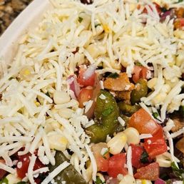 I visited Chipotle Ironbridge this evening to pick up my online order and got home and this is what I found in my salad.