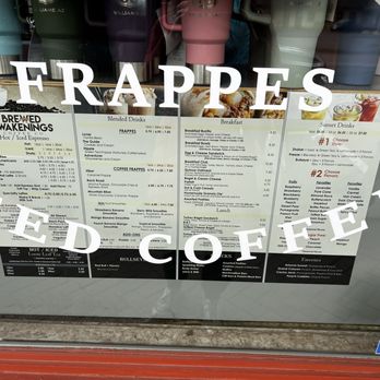 Brewed Awakenings Coffee - Menu - Coffee & Tea Near Me - Williams, Arizona Brewed Awakenings Coffee - Menu - Coffee & Tea Near Me - Williams, Arizona