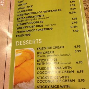 Ginger Thai - Desserts - Thai Near Me - Katy, Texas Ginger Thai - Desserts - Thai Near Me - Katy, Texas