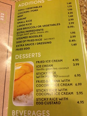 Menu photo 3 Ginger Thai Katy, TX