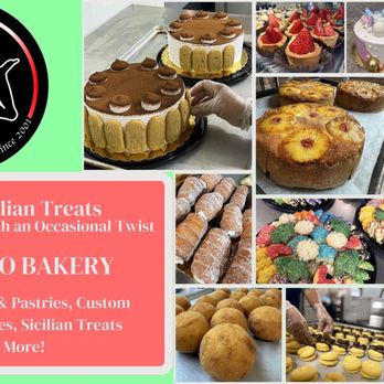 Palermo Bakery - Palermo Bakery pineapple upside down cake and fruit tarts and cookies and cake etc. - Bakeries Near Me - Norridge, Illinois