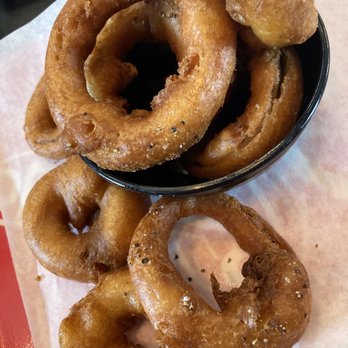 Obscurity Brewing - Smoked onion - beer battered onion rings starter - Breweries Near Me - Elburn, Illinois Obscurity Brewing - Smoked onion - beer battered onion rings starter - Breweries Near Me - Elburn, Illinois