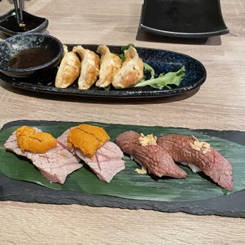 Toyosu - Gyosa... O-toro with Uni and Wagyu Beef... - Sushi Bars Near Me - Walnut Creek, California Toyosu - Gyosa... O-toro with Uni and Wagyu Beef... - Sushi Bars Near Me - Walnut Creek, California