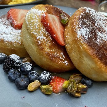 NOMO Kitchen - Lemon Ricotta Pancakes - New American Near Me - New York, New York
