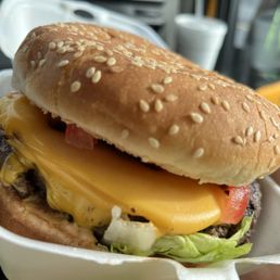 Jackson burger melted american, crisp smoked bacon, lettuce, tomato and our own special sauce. Jackson burger melted american, crisp smoked bacon, lettuce, tomato and our own special sauce.