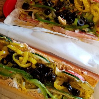 Bubs Subs - Top: 7" Mambo Italiano w/everything Bottom: 7" Tuna w/everything - Sandwiches Near Me - Algonquin, Illinois