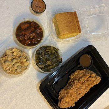 Fiya Spice Caribbean - They do Soul Food Sunday once a month. Fried Catfish Plate. You don't even sauce, it's so good. - Caribbean Near Me - Pittsburg, California